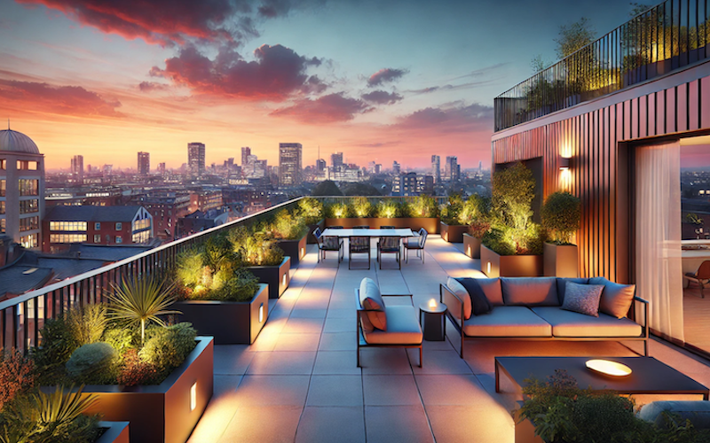 ROOF TERRACE popup